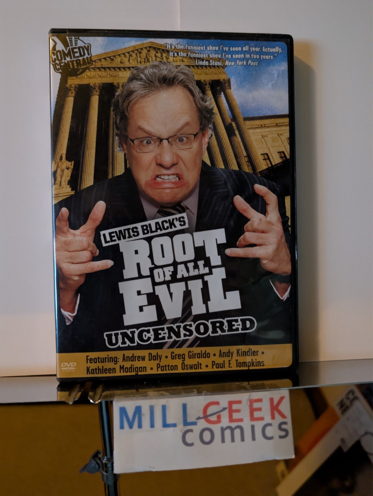 Lewis Black's Root of all Evil, Uncensored (DVD) -JD