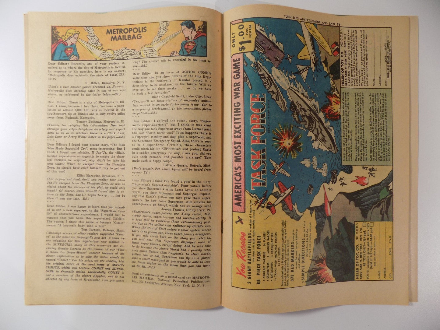 Action #292 DC Comic September 1962 Fine+