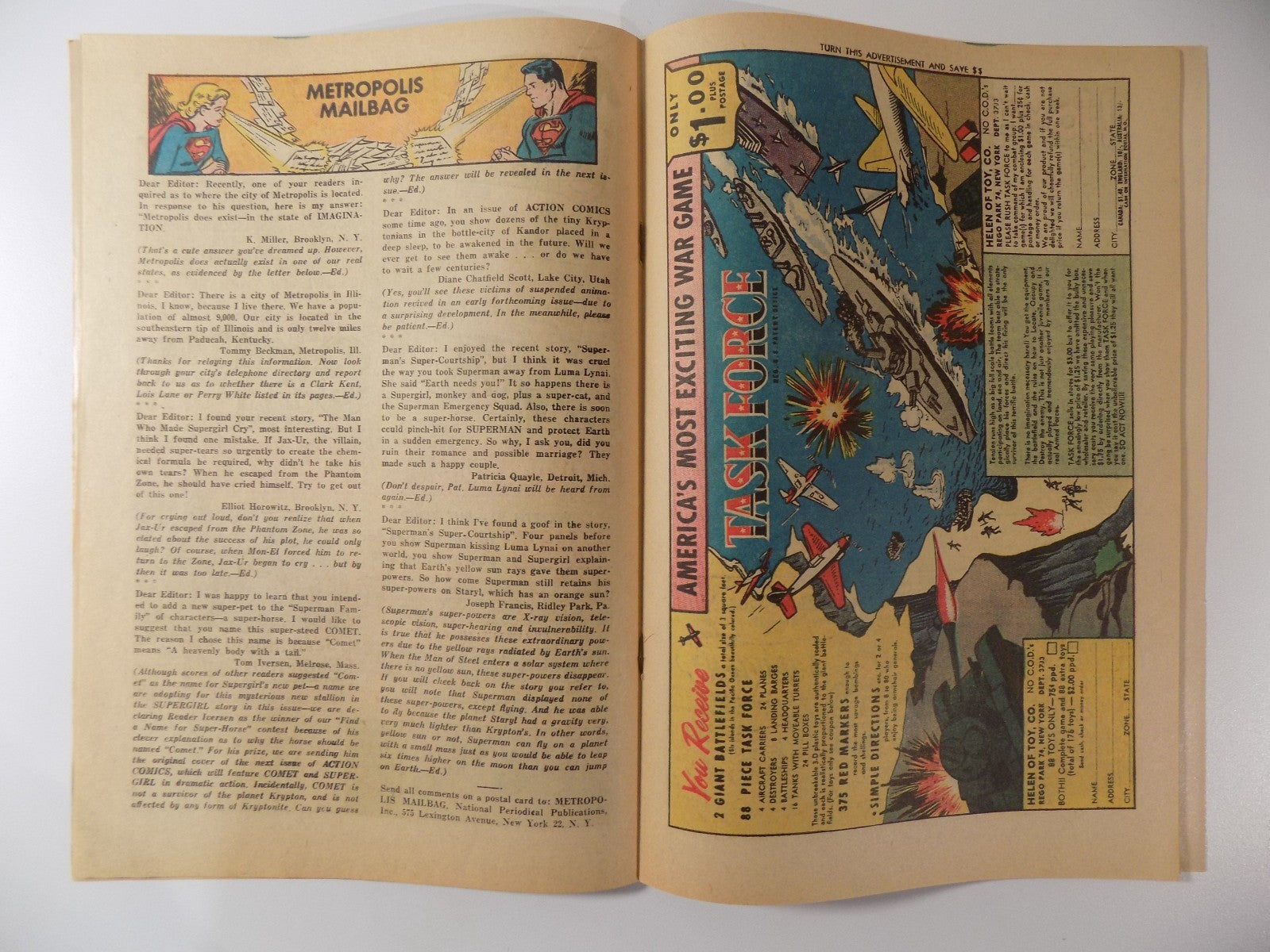 Action #292 DC Comic September 1962 Fine+