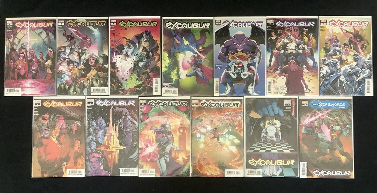 Excalibur #1-26 Complete Comic Series, Marvel, Tini Howard/Marcus To, 2019