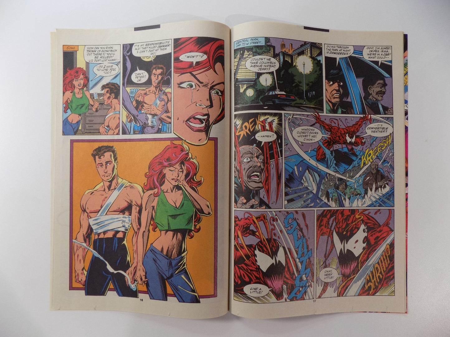 Amazing Spider-Man #378 Marvel Comic Signed Emberlin June 1993 Near Mint-