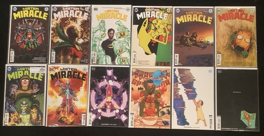 Mister Miracle #1-12 Complete Comic Series, DC, Tom King, HBO Max Show Confirmed