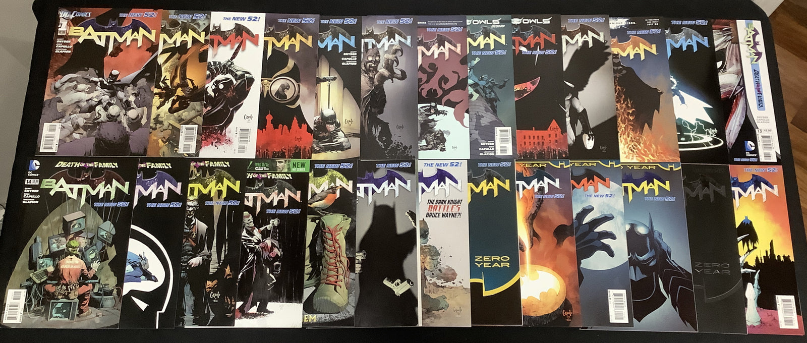 Batman #0-52 +Annuals #1-4 Complete Comic Series, #1 (2nd Print), Court Of Owls