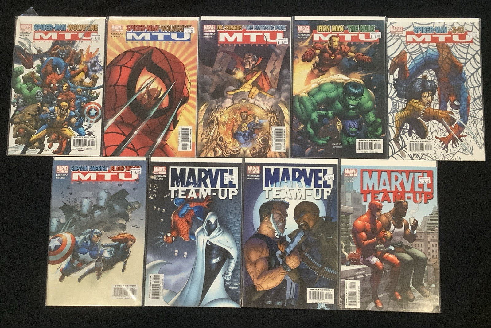 Marvel Team-Up #1-9 Comic Lot, Marvel Comics, Robert Kirkman, 1st Iron Maniac