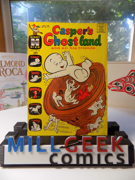 Casper's Ghostland #22 Harvey Comic July 1964 Fine+