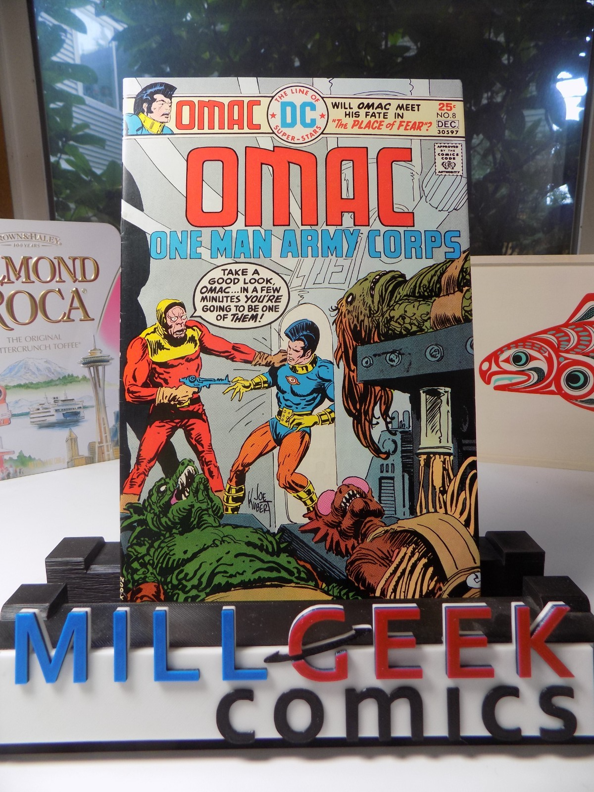 OMAC #8 DC Comic December 1975 Very Fine