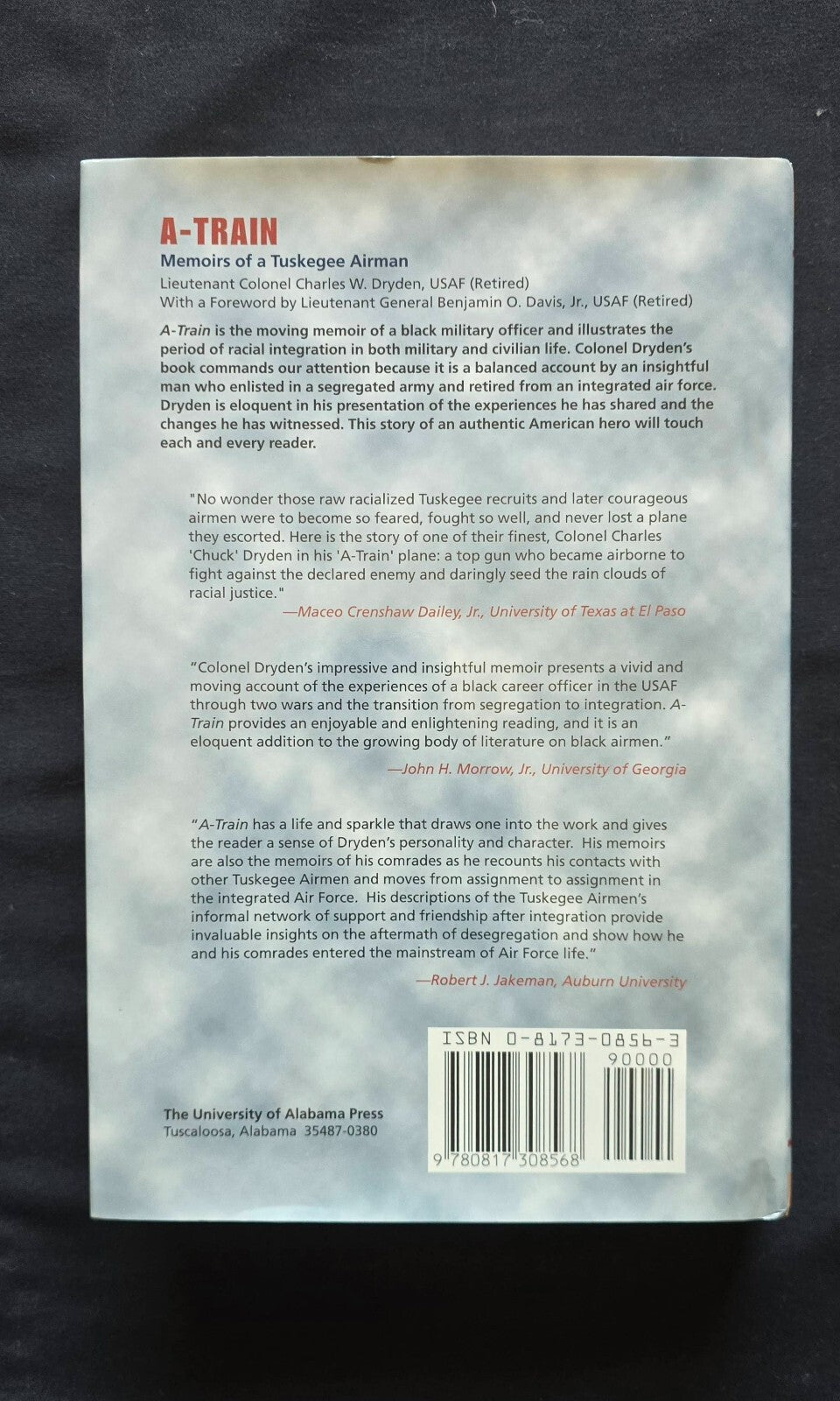 A-Train: Memoirs of a Tuskegee Airman by Charles W. Dryden (SIGNED, 1997) JD