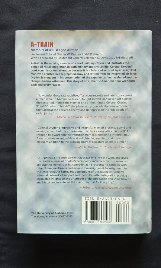 A-Train: Memoirs of a Tuskegee Airman by Charles W. Dryden (SIGNED, 1997) JD