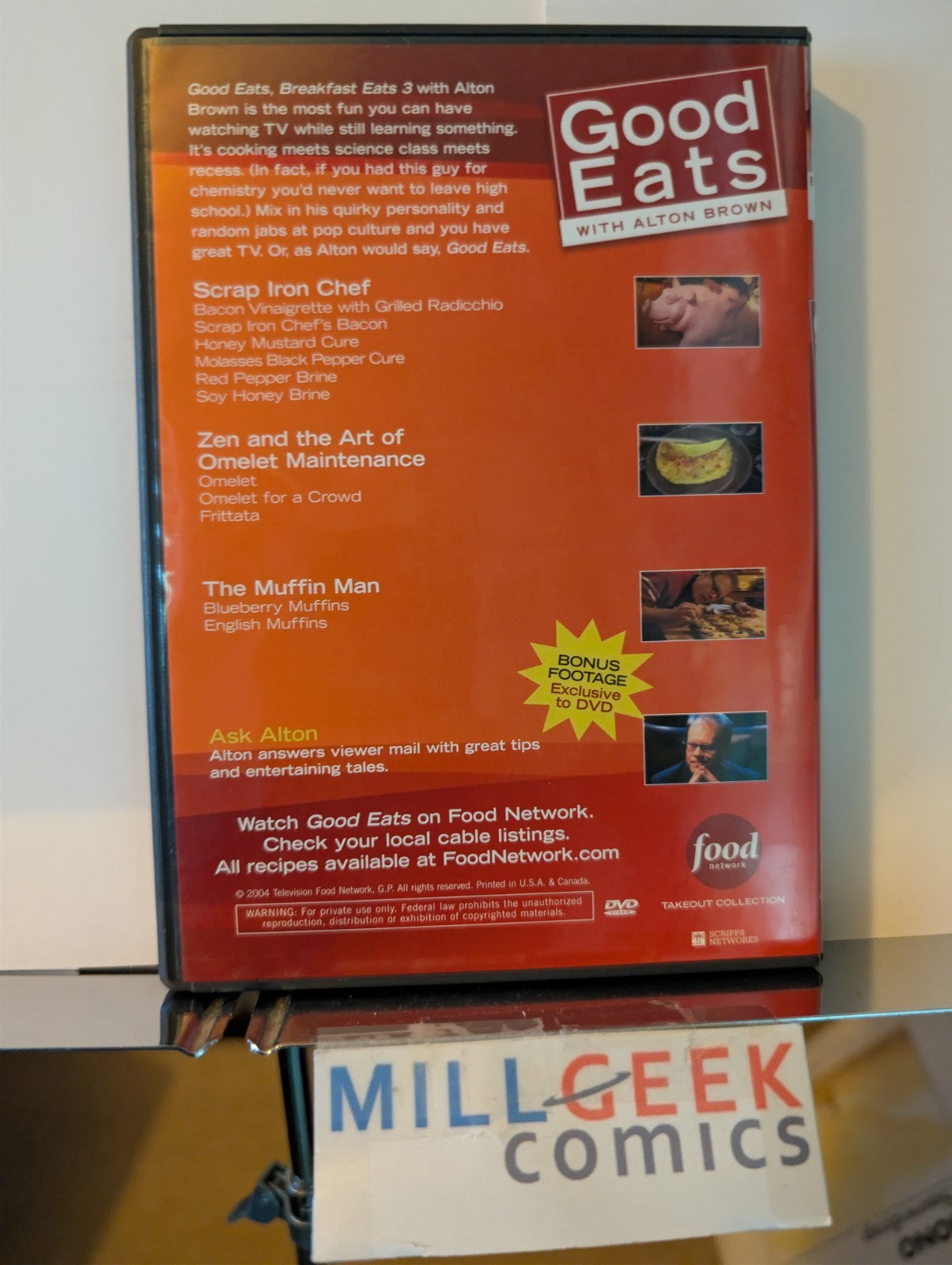 Good Eats with Alton Brown, Lot of 18 DVDs, Over 50 Episodes! (DVD) -JD