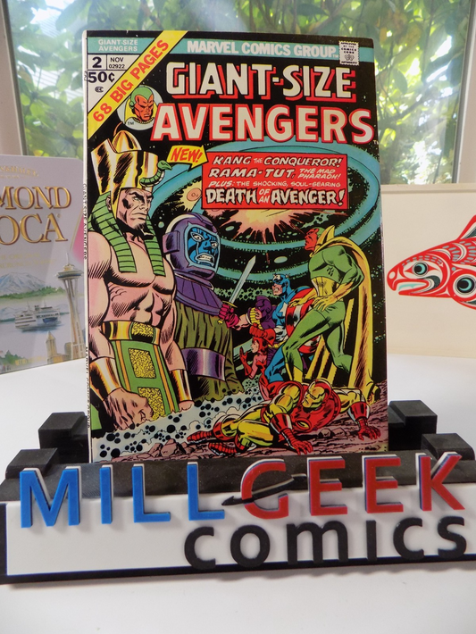Giant-Size Avengers #2 Marvel Comic November 1974 Very Fine+