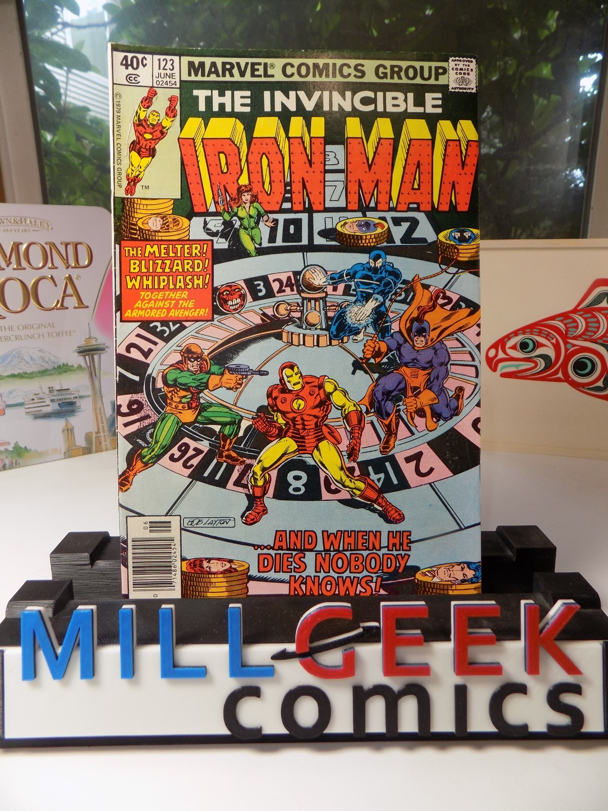 Iron Man #123 Marvel Comic June 1979 Very Fine