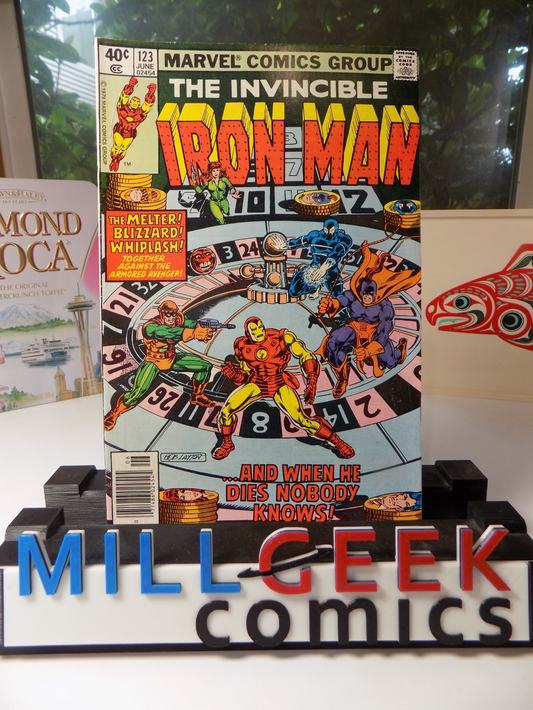 Iron Man #123 Marvel Comic June 1979 Very Fine