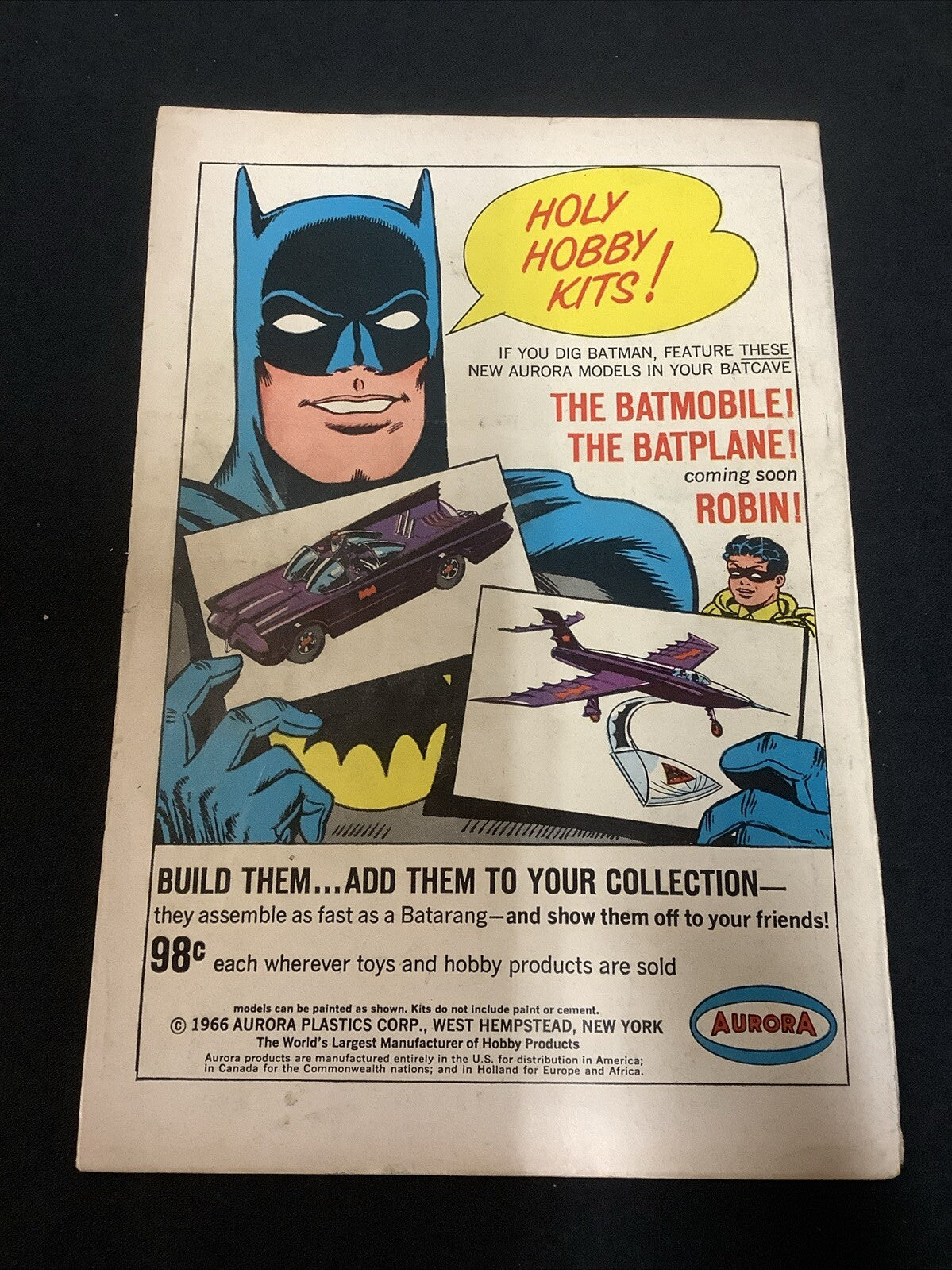 Batman #185 (October 1966) VG (4.0) 80 Page Giant