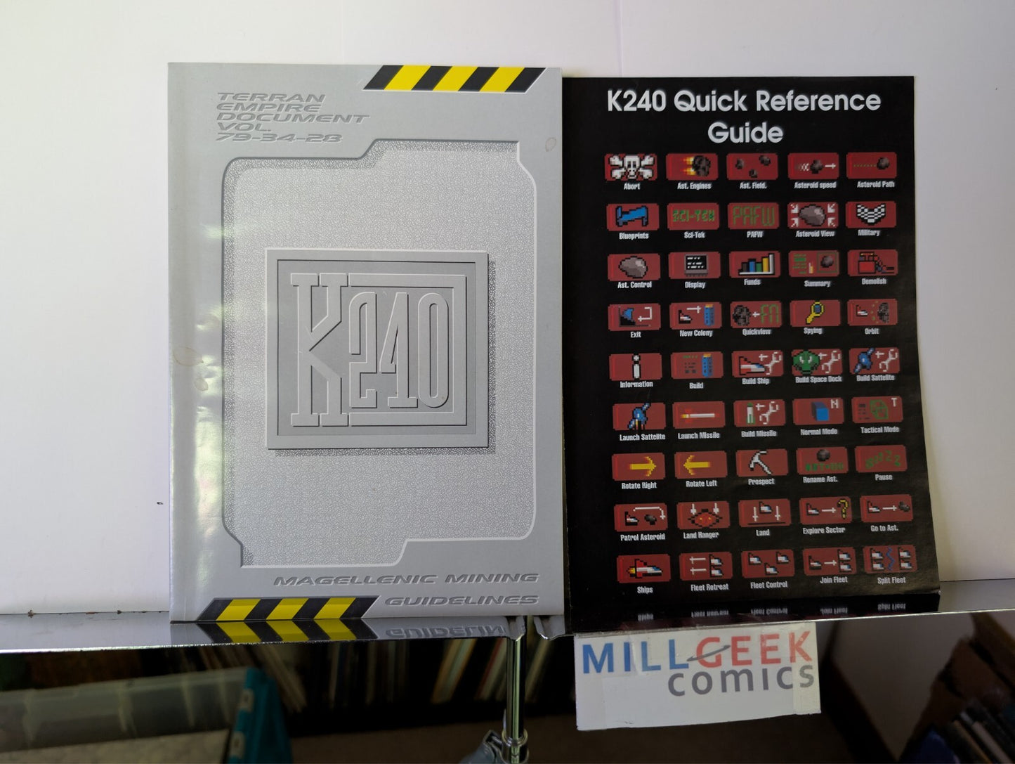K240 Guidebook and Quick Reference Guide (Amiga) -JD
