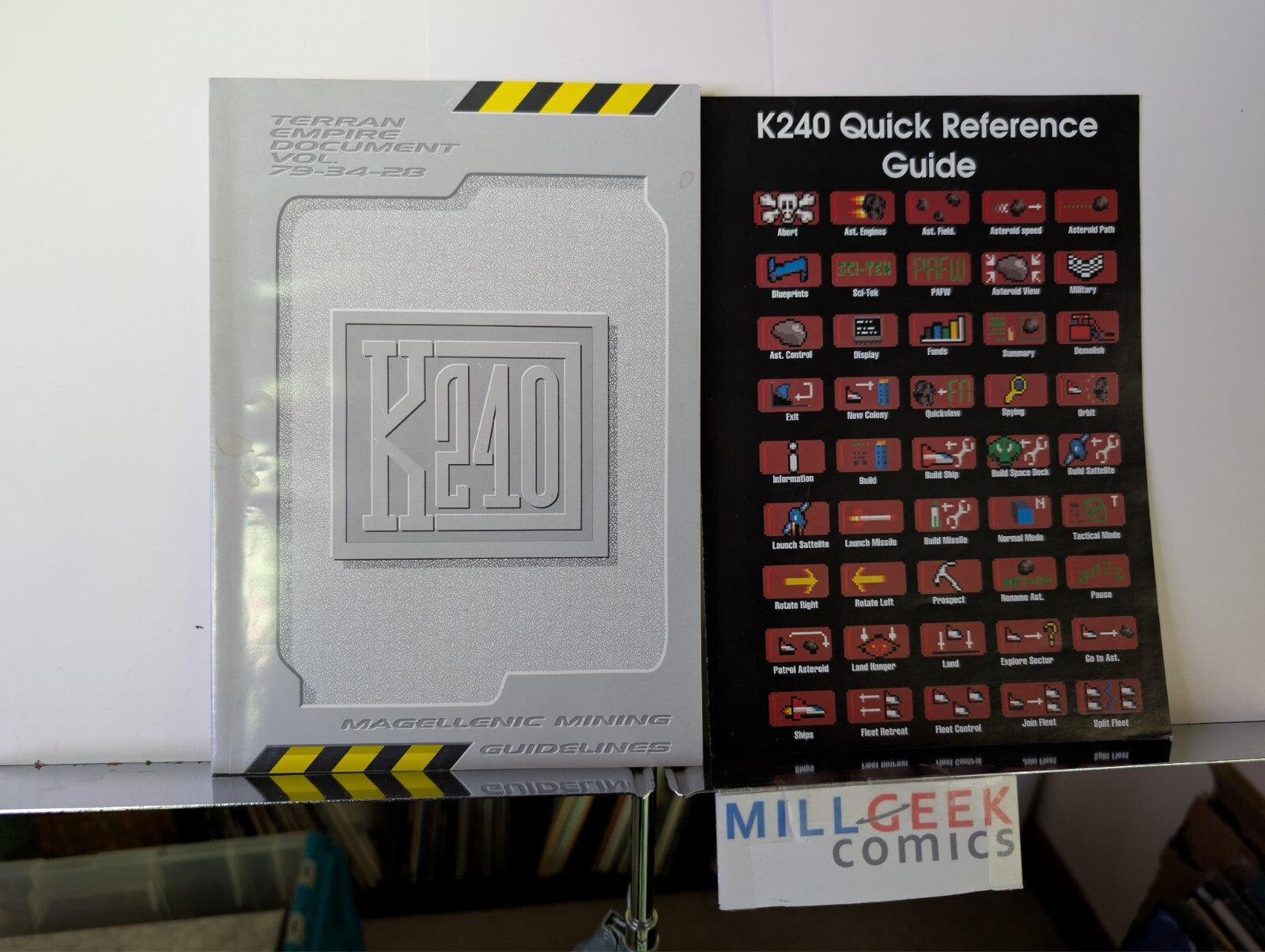 K240 Guidebook and Quick Reference Guide (Amiga) -JD