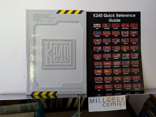 K240 Guidebook and Quick Reference Guide (Amiga) -JD