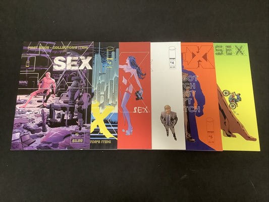 SEX Image Comic Lot #1-6, Joe Casey Piotr Kowalski, 2013