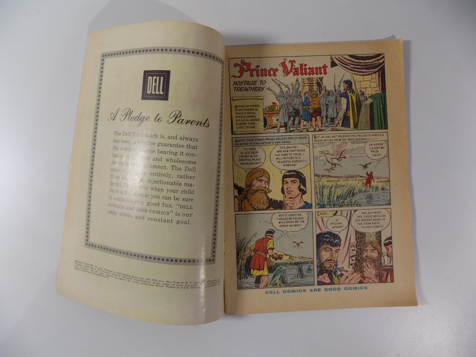 Four Color Prince Valiant #650 Dell Comic 1955 Fine