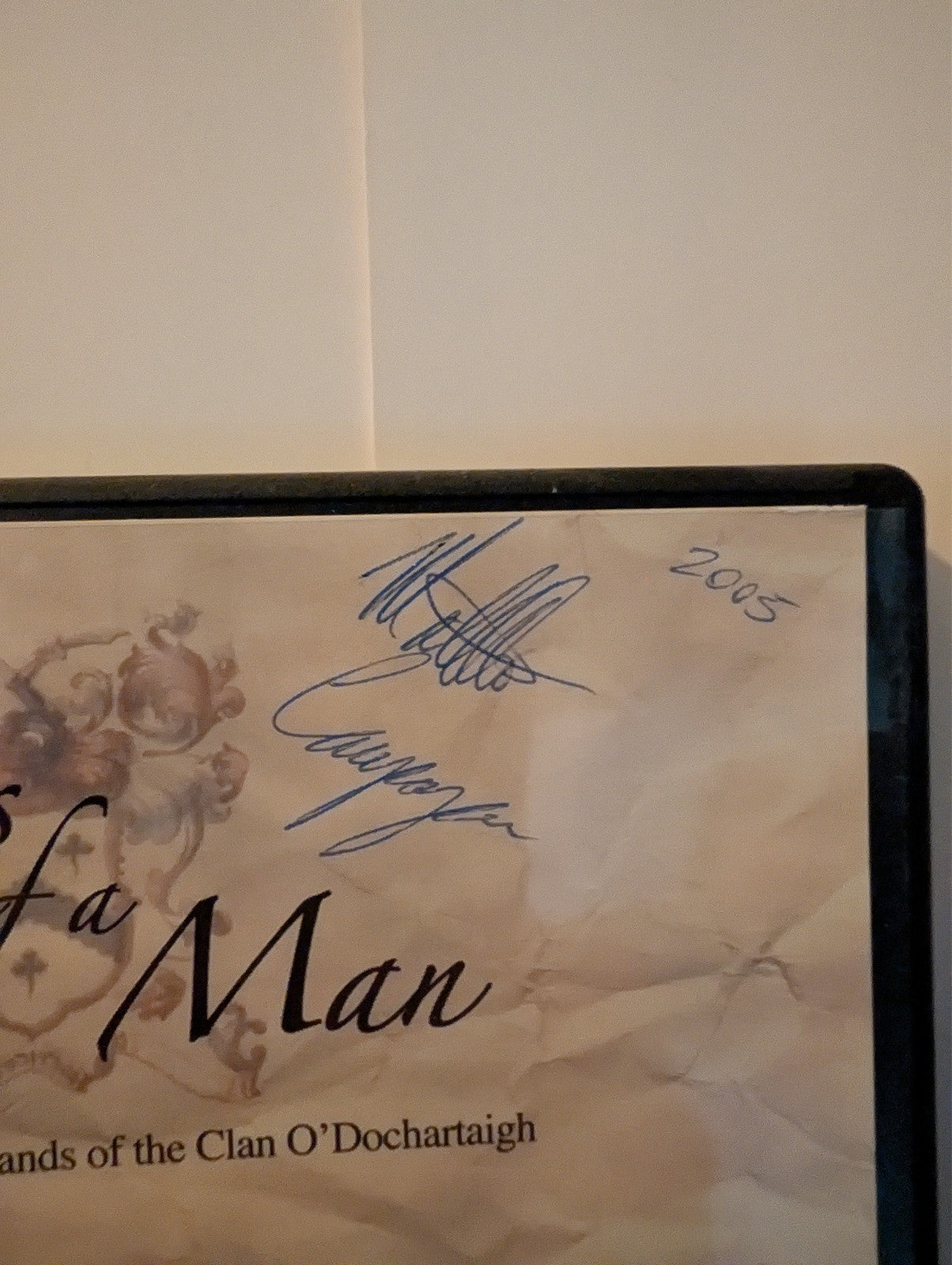 Roots of a Man, Signed #174 / In Search of Ancient Ireland (DVD) Like New -JD