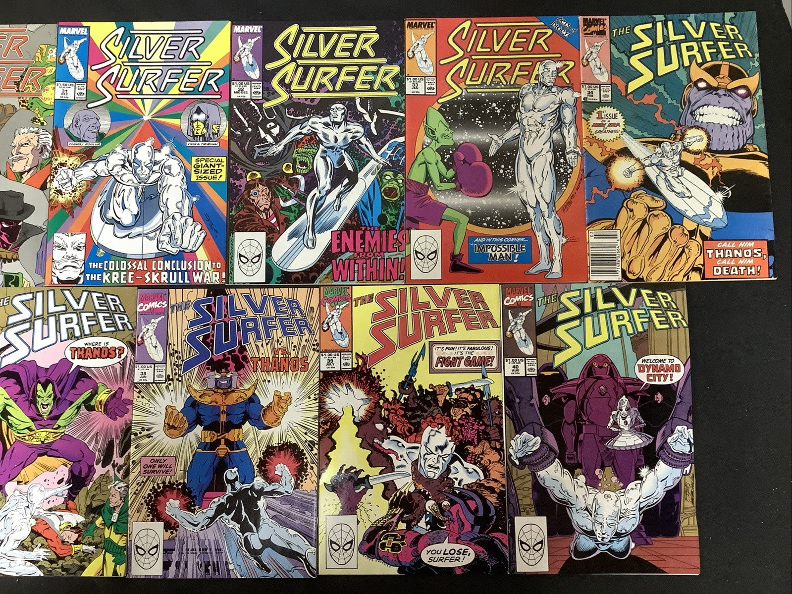 Silver Surfer #1-82 + #50 Comic Lot, Reader Copies, 1st App Infinity Gauntlet