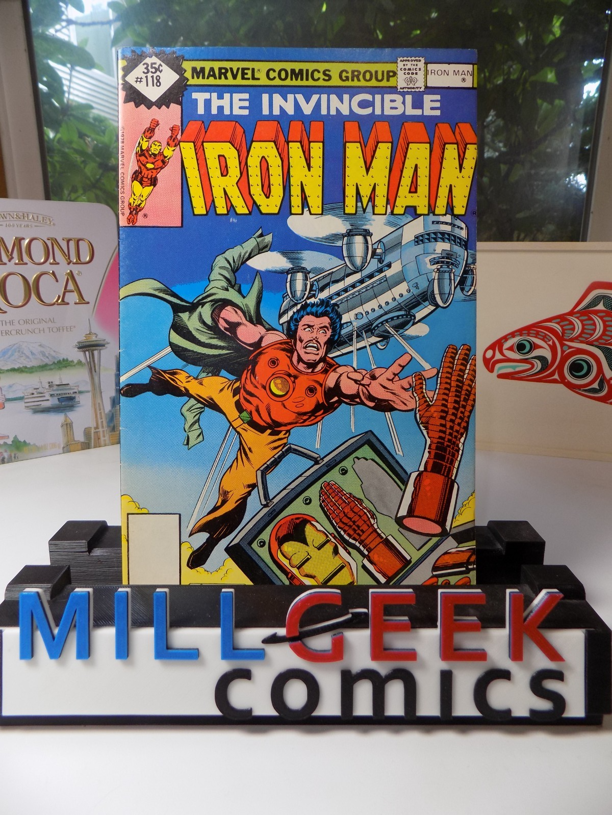 Iron Man #118 Marvel Comic Whitman Variant January 1979 Very Fine-