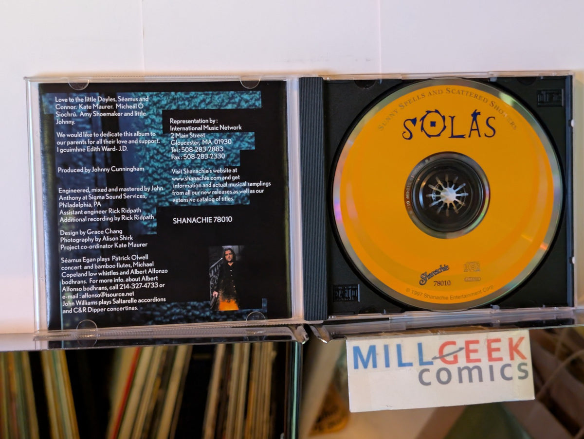 Solas - Sunny Spells and Scattered Showers (CD 1997) Like New -JD