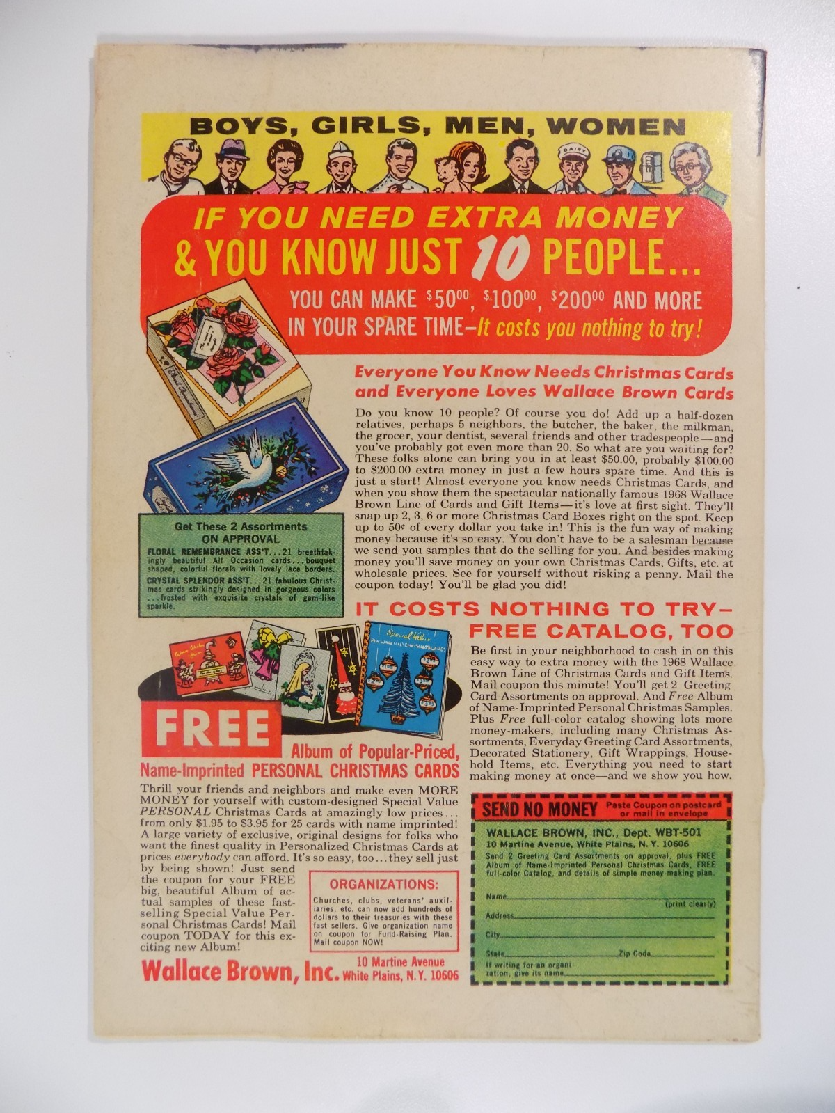 Avengers #55 Marvel Comic August 1968 Fine+