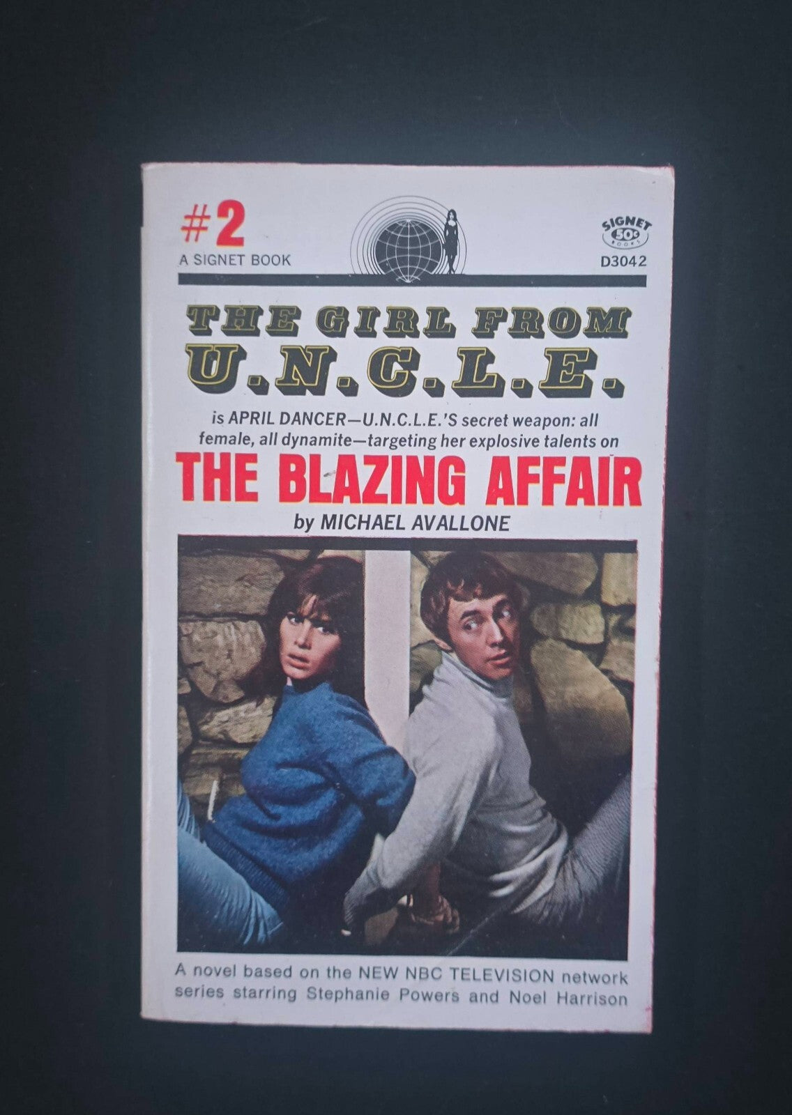 The Girl from U.N.C.L.E. #2 PB - The Blazing Affair By Michael Avallone (1966)