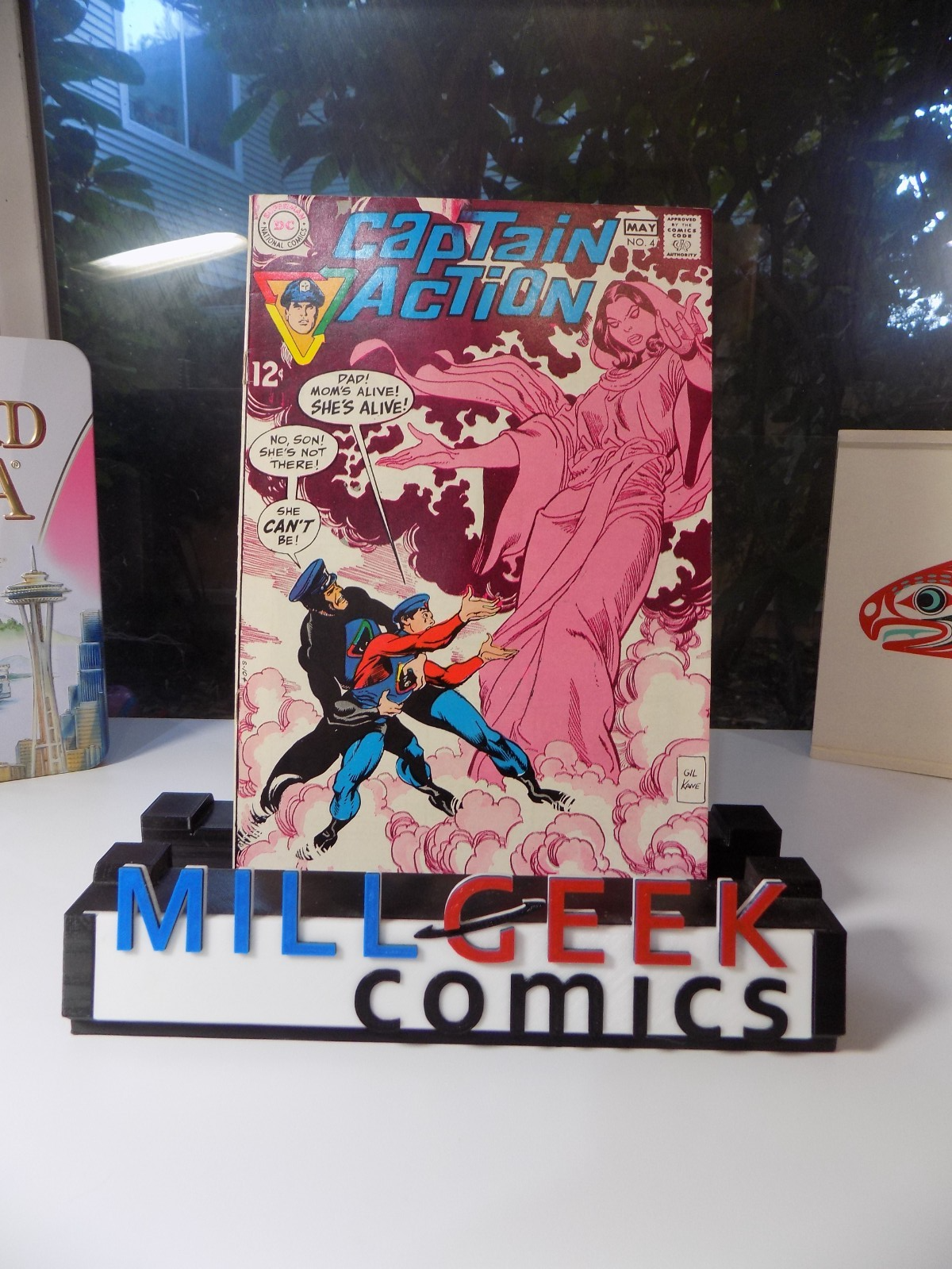 Captain Action #4 DC Comic May 1969 Very Fine+