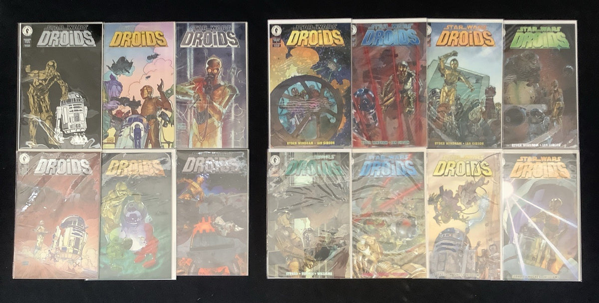 Star Wars Droids Comic Bundle: Vol.1 + Vol.2 Complete, Dark Horse, 14 Comics