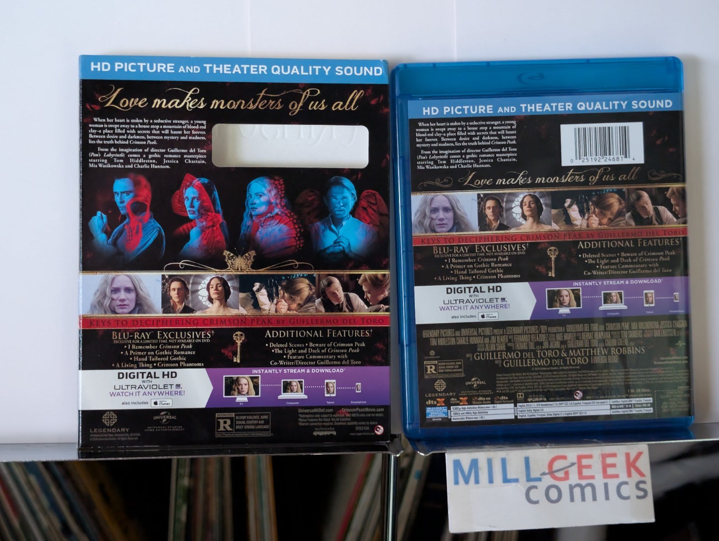 Crimson Peak - Grillermo del Toro (Blu-ray) -JD