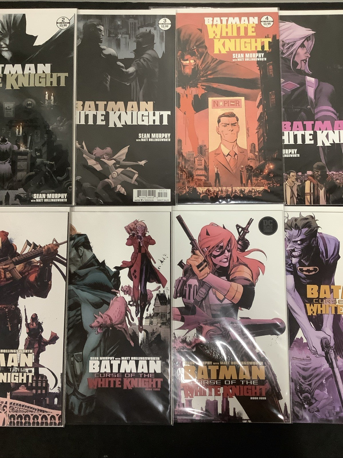 Batman: White Knight Bundle: White Knight #1-8 + Curse Of The White Knight #1-8