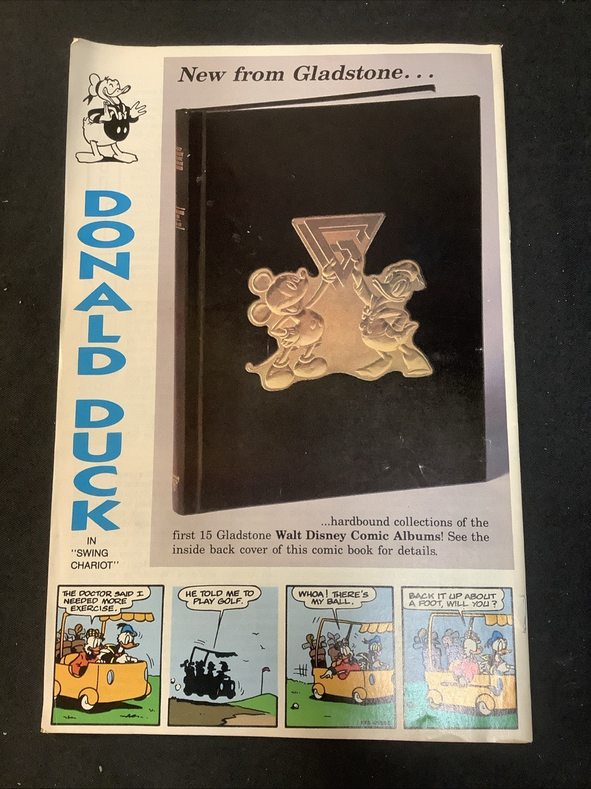 Walt Disney's Mickey Mouse and Donald #13-15, Gladstone Comics, Carl Barks