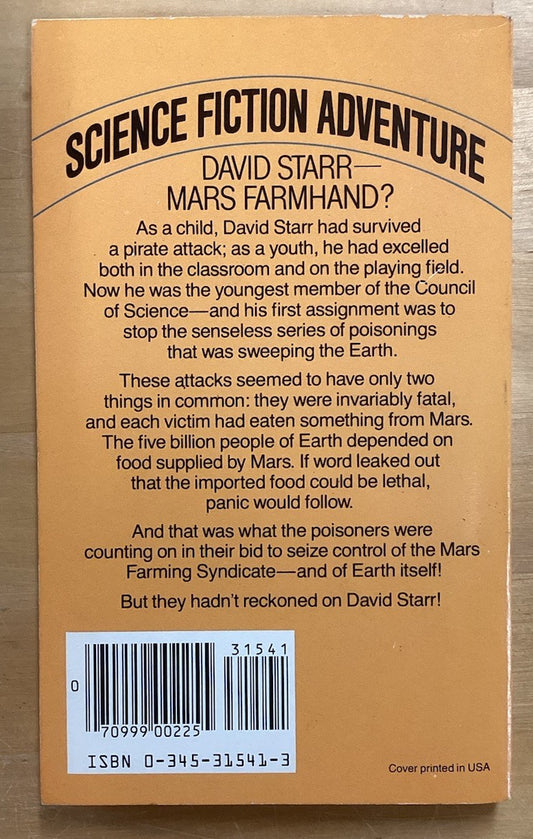 Isaac Asimov - David Starr - Space Ranger - First Ballantine Edition 1984 JD