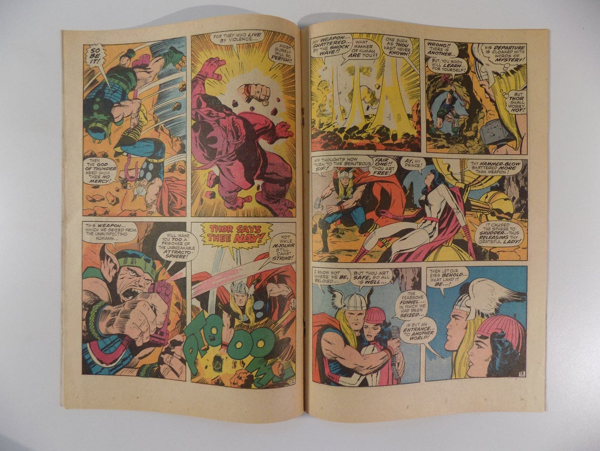 Thor #163 Marvel Comic April 1969 Fine/Very Fine