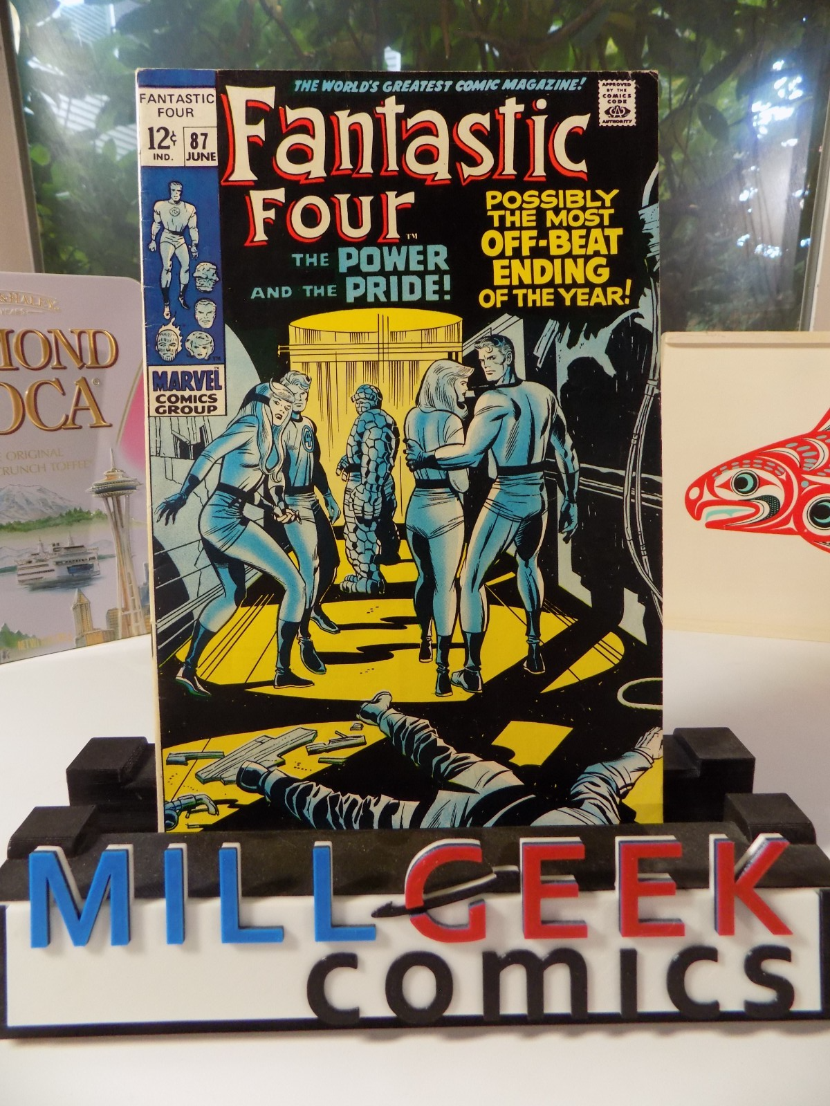 Fantastic Four #87 Marvel Comic June 1969 Very Fine