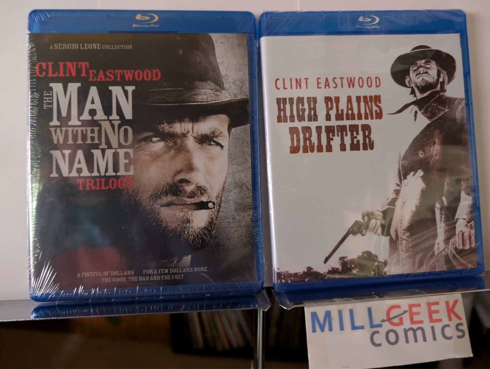 Man With No Name Trilogy / High Plains Drifter, Clint Eastwood (Blu-Ray) -JD