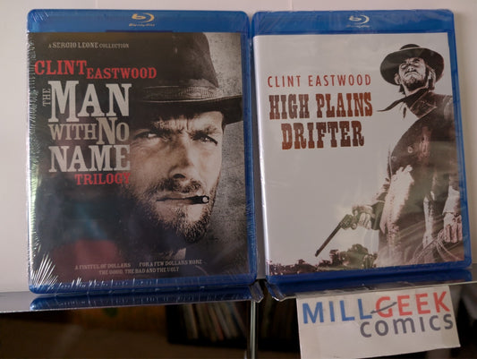 Man With No Name Trilogy / High Plains Drifter, Clint Eastwood (Blu-Ray) -JD
