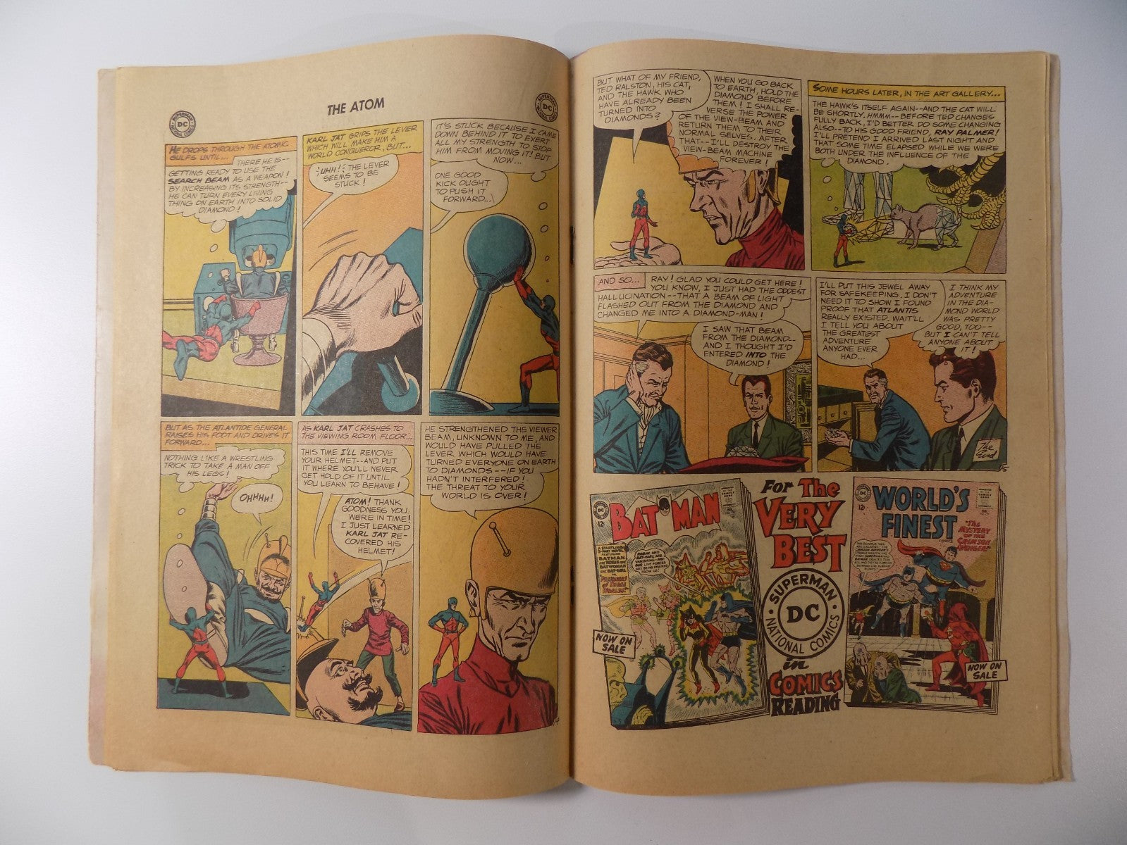 Atom #5 DC Comic March 1963 Very Good+