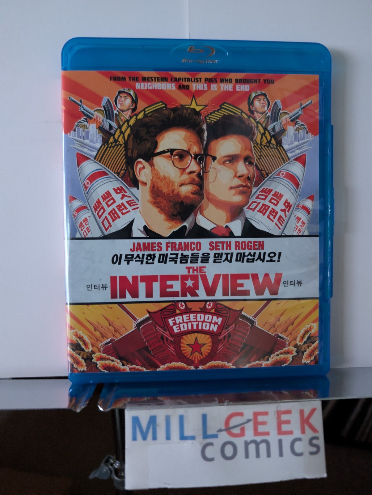 The Interview / The Dictator, Set of 2 Comedy Movies (Blu-ray) -JD