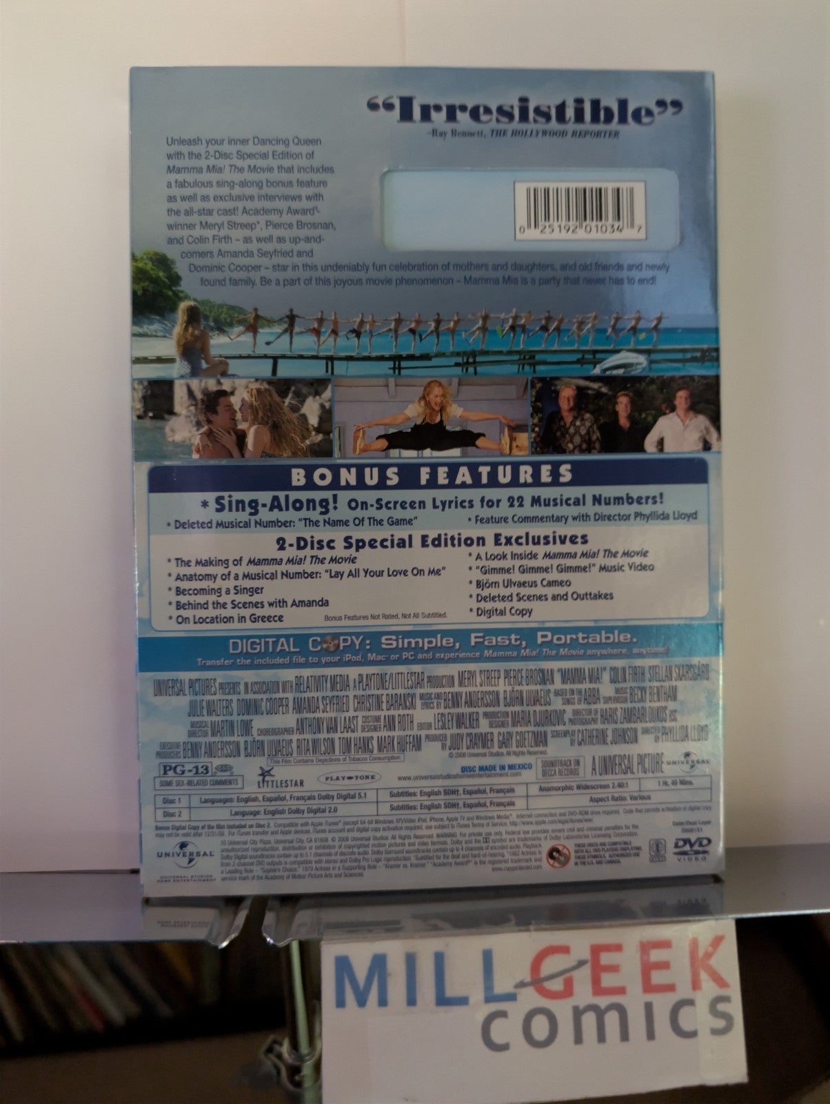 Mamma Mia! / A River Runs Through It, 2 Movie Lot (DVD) -JD