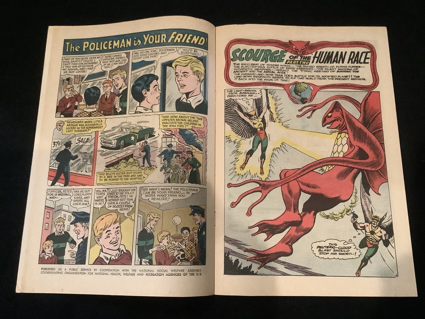 Hawkman #15 (DC Comics August-September 1966) F/VF (7.0) Gardner Fox