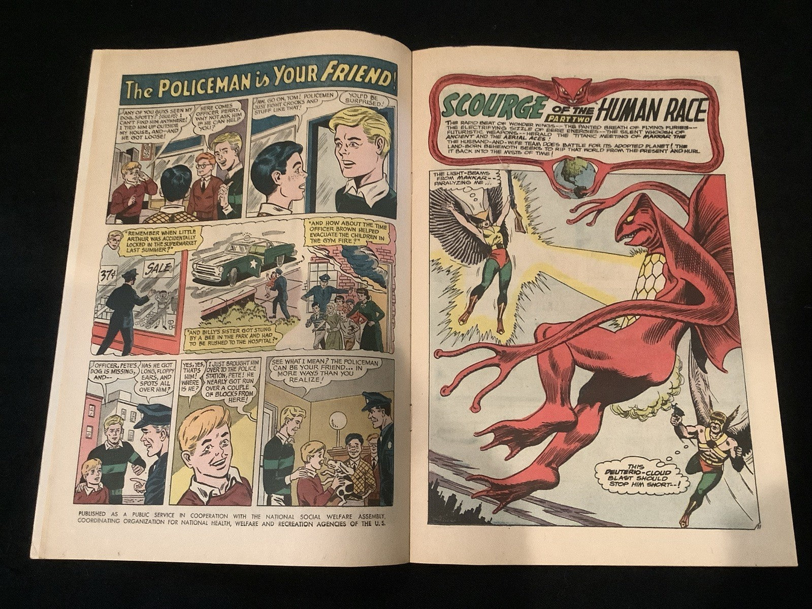 Hawkman #15 (DC Comics August-September 1966) F/VF (7.0) Gardner Fox