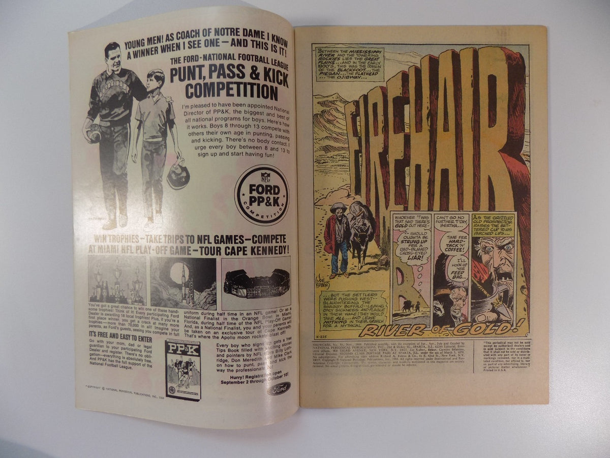 Showcase #86 Firehair DC Comic November 1969 Very Fine/Near Mint