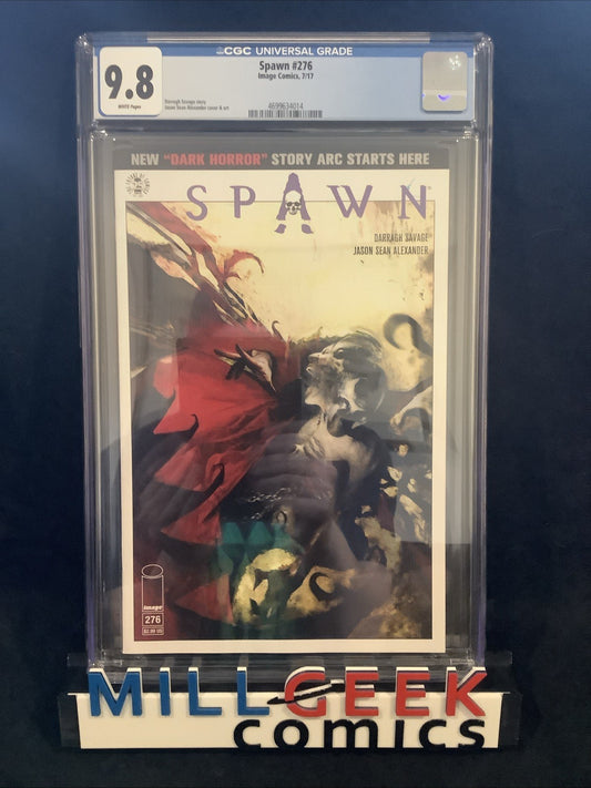 Spawn #276 (Image Comics) CGC Graded 9.8 (NM/M) White Pages, Darragh Savage