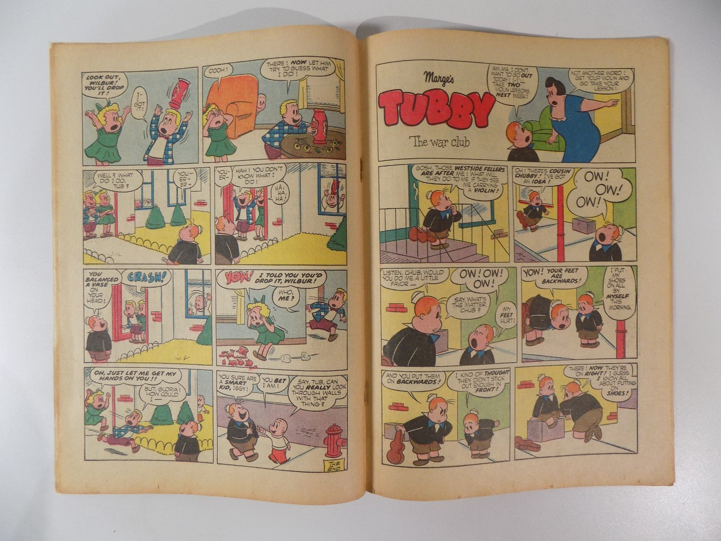 Marge's Tubby #13 Dell Comic July- Sept. 1955 Fine/Very Fine
