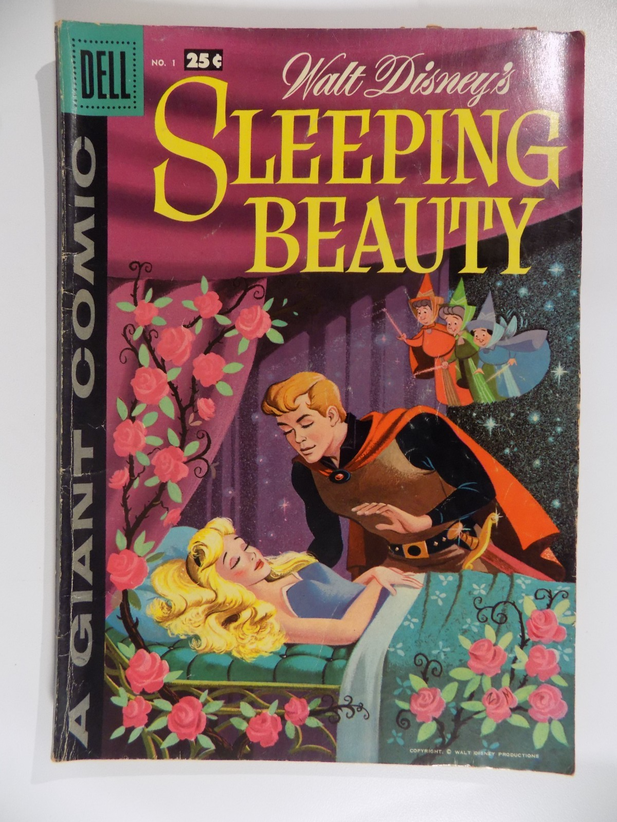Walt Disney's Sleeping Beauty #1 Dell Comic 1959 Fine