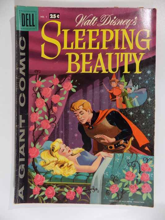 Walt Disney's Sleeping Beauty #1 Dell Comic 1959 Fine