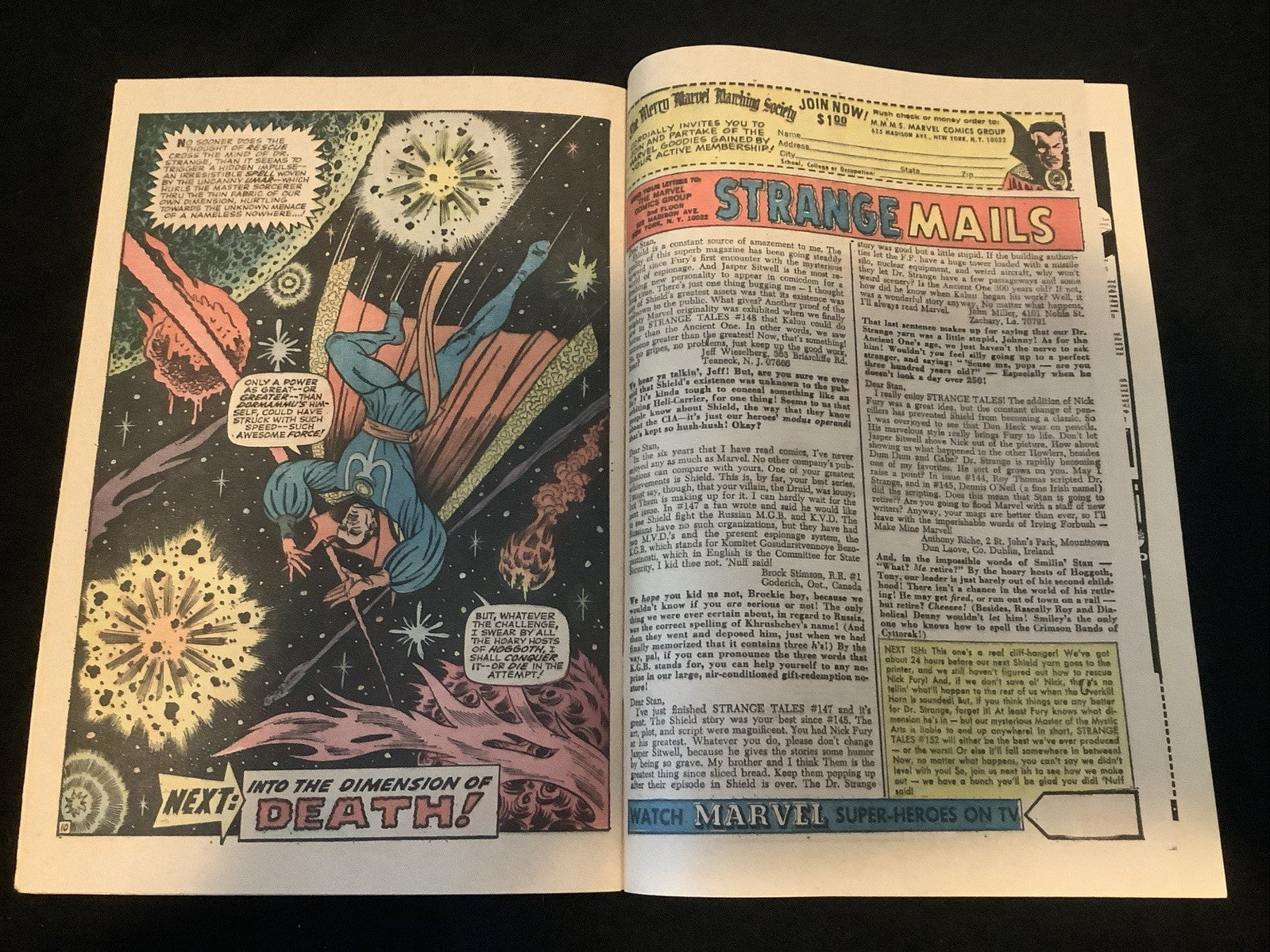 Strange Tales #151 (Marvel Comics 1966) Fine (6.0) 1st Steranko At Marvel