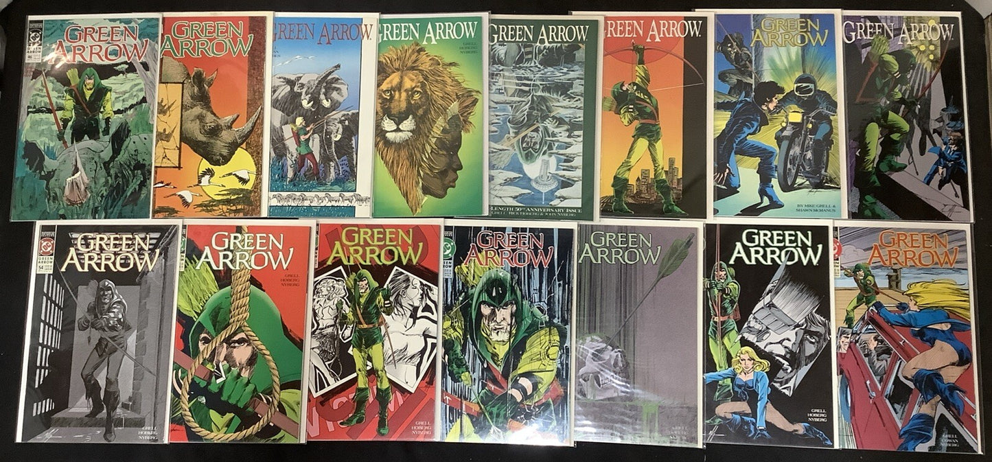 Green Arrow (Vol.2) #1-137 Complete Comic Series, Mike Grell/Ed Hannigan, DS